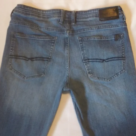 Buffalo David Bitton Jackson-X Straight Leg Denim Blue Jeans 34 X 34 - Picture 8 of 8